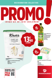 Transgourmet | Transgourmet - Promo Restauration Collective Mai-Juin 2026