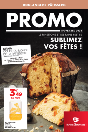 Promo Boulangerie-Pâtisserie - Novembre 2024