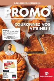 Promo Boulangerie-Pâtisserie - Octobre 2024