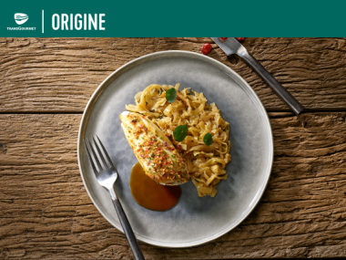 Recette - Escalope de dinde fermière, Transgourmet Origine