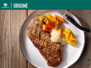 Recette - Faux filet de bœuf charolais grillé, Transgourmet Origine