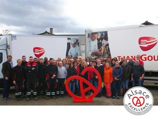 L’établissement Transgourmet Alsace reçoit le label Alsace Excellence