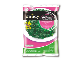 Epinards en branches en galets, précuits galets de 60 g