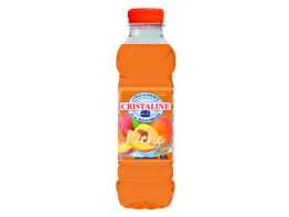 Cristaline au jus de fruits peche