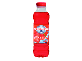 Cristaline au jus de fruits fraise