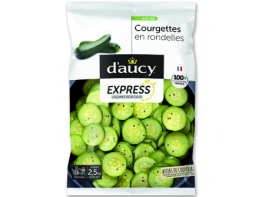 Courgette en rondelle précuite, cultivé 100 % sachet de 2.5 kg