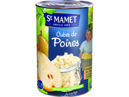 Cubes poires au sirop