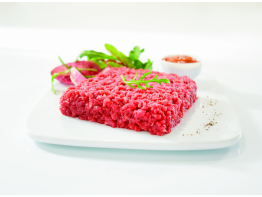 Tartare au couteau et sa doset te de sauce vbf