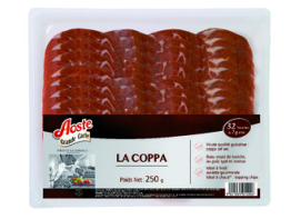 coppa tranchée barquette de 250 g