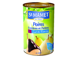 Poires williams entières préservées