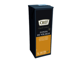 Fonds de volaille naturel brique de 1 l
