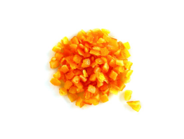 Cubes d'écorces orange confits - 6mm boite de 1 kg