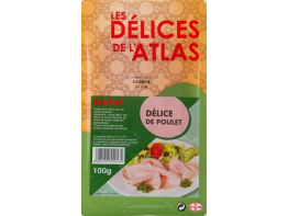 Délice de poulet halal tranche de 25 gr x4