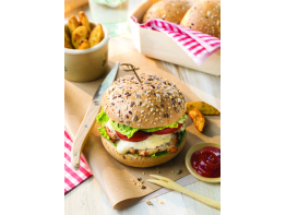 Pain burger brioche aux graines