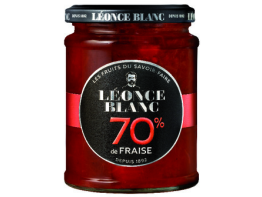 Confiture de fraises allégée en sucres