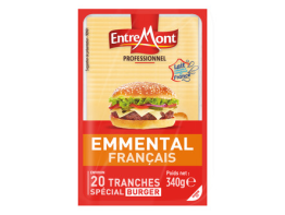 Emmental français tranche format burger